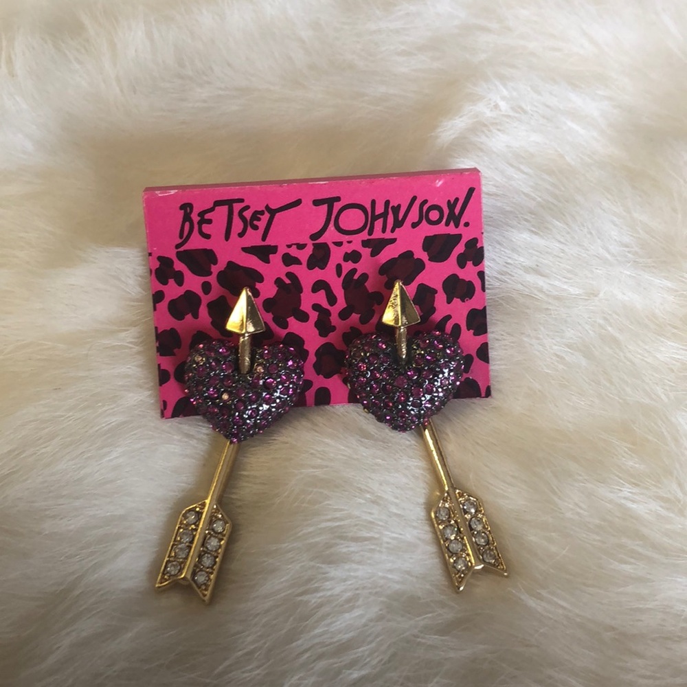 Betsey Johnson stud earrings